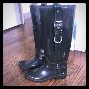Woman’s Coach Rain boots